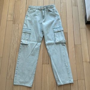 Brand new Zara cargo jeans